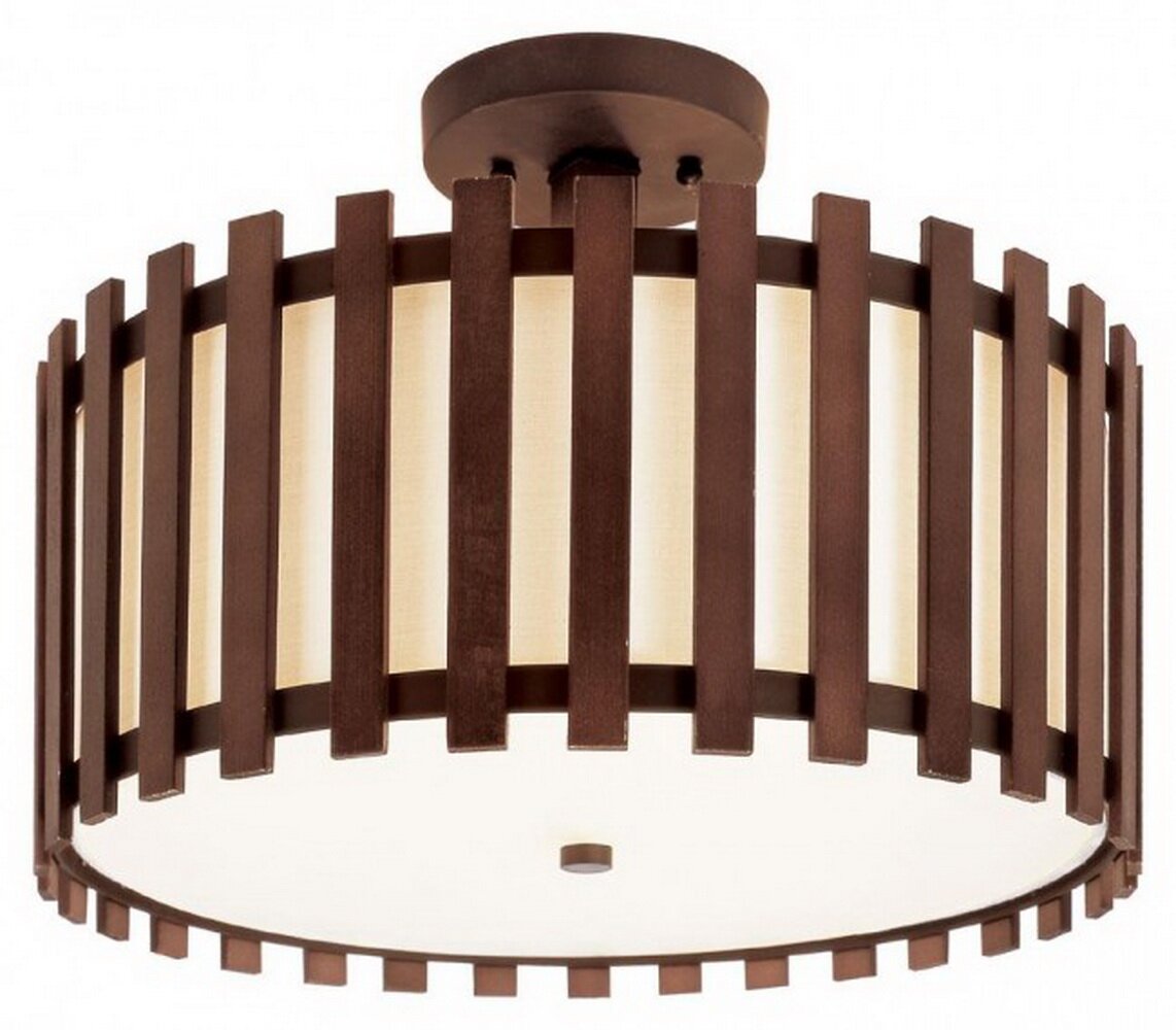 Foundry Select Valadez Glass Semi Flush Mount & Reviews Foundry Select Valadez Glass Semi Flush Mount & Reviews